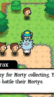 Pocket Mortys captura 11