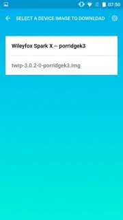 Official TWRP App captura 2