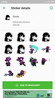 Undertale & Deltarune Stickers for WhatsApp captura 7