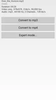 Media Converter captura 3