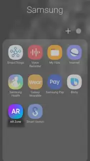 Samsung AR Zone captura 1
