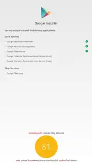 Google Installer captura 5