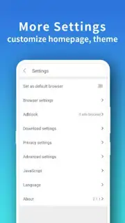 Pure Web Browser-Ad Blocker captura 1