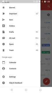 Gmail GO captura 6