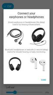 Hearing Aid App captura 5