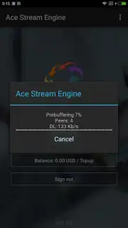 Ace Stream Media (Android TV) captura 3