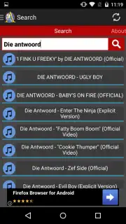 Ares MP3 Music captura 5