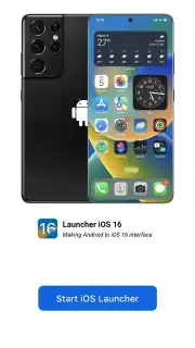 Launcher iOS 17 captura 5