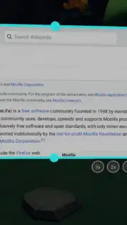 Firefox Reality captura 3