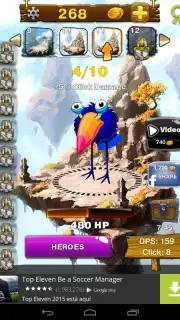 Clicker Heroes captura 1
