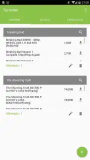 Torrenter - Android Torrent Downloader captura 6