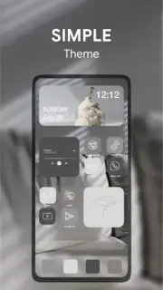 Themes, Widgets & Icon changer captura 4