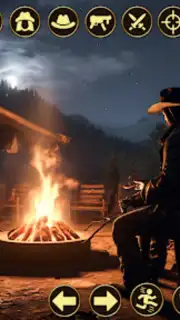 West Cowboy Games Horse Riding captura 2