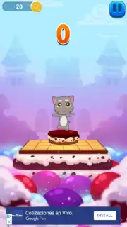 Talking Tom Cake Jump captura 1