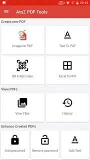 AtoZ PDF Tools captura 3