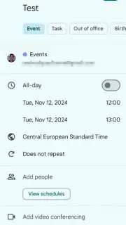 Google Calendar captura 9