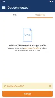 OpenVPN Connect captura 7