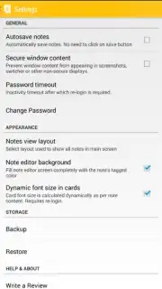 Password Notes captura 7