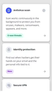 McAfee Security: Antivirus VPN captura 12