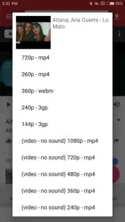 SnobTUBE - Video Audio Downloader captura 3