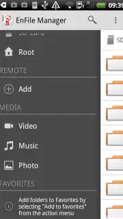 EnFile Manager captura 7