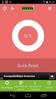 Memory Optimizer HD captura 4