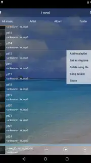 Music Player captura 3