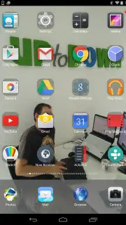 Transparent Screen Launcher captura 3