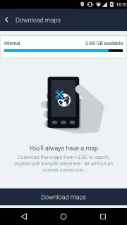 HERE WeGo captura 2