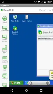 DeskRoll Remote Desktop captura 5
