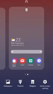 Galaxy Themes captura 2