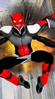 Black Spider Rope Superhero captura 3