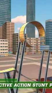 London City Motorbike Stunt Riding Simulator captura 3