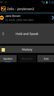 Zello Walkie Talkie captura 5