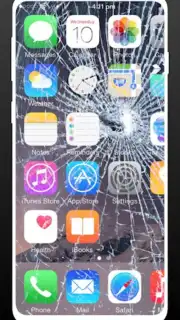 Prank Broken Screen Wallpaper captura 9