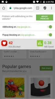 Free Adblocker Browser captura 7