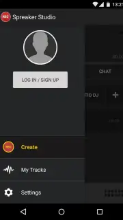 Spreaker Studio captura 4
