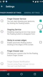 Finger Gesture Launcher captura 5