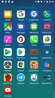 X Launcher captura 6