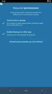 Floating Apps captura 21