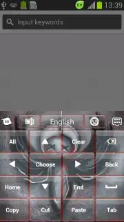 Emo Angel Keyboard captura 2