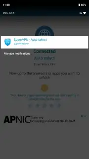 SuperVPN Fast VPN Client captura 8