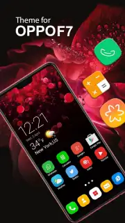 Oppo F7 Launcher - Themes and Wallpapers captura 6