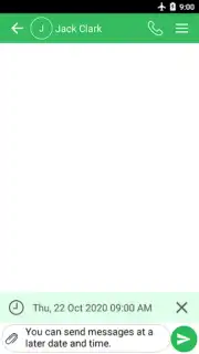 SMS text messaging app captura 3