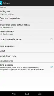 MyScript Smart Note captura 3