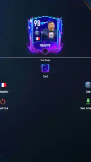 FC 24 Mobile Card Creator captura 2