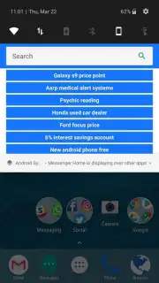 Messenger Home captura 3