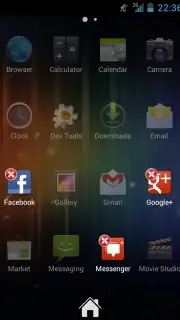 Zeam Launcher captura 1