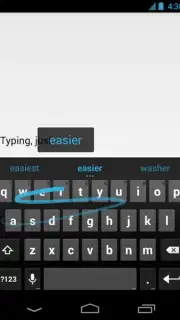 Android Keyboard (AOSP) captura 2