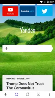 Yandex Browser Beta captura 2